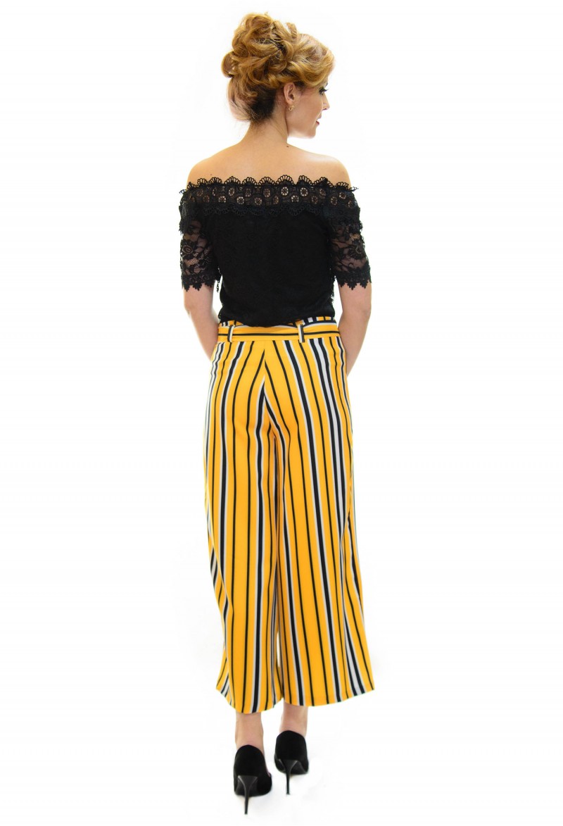 Pantaloni Culotte Modern Legacy Yellow
