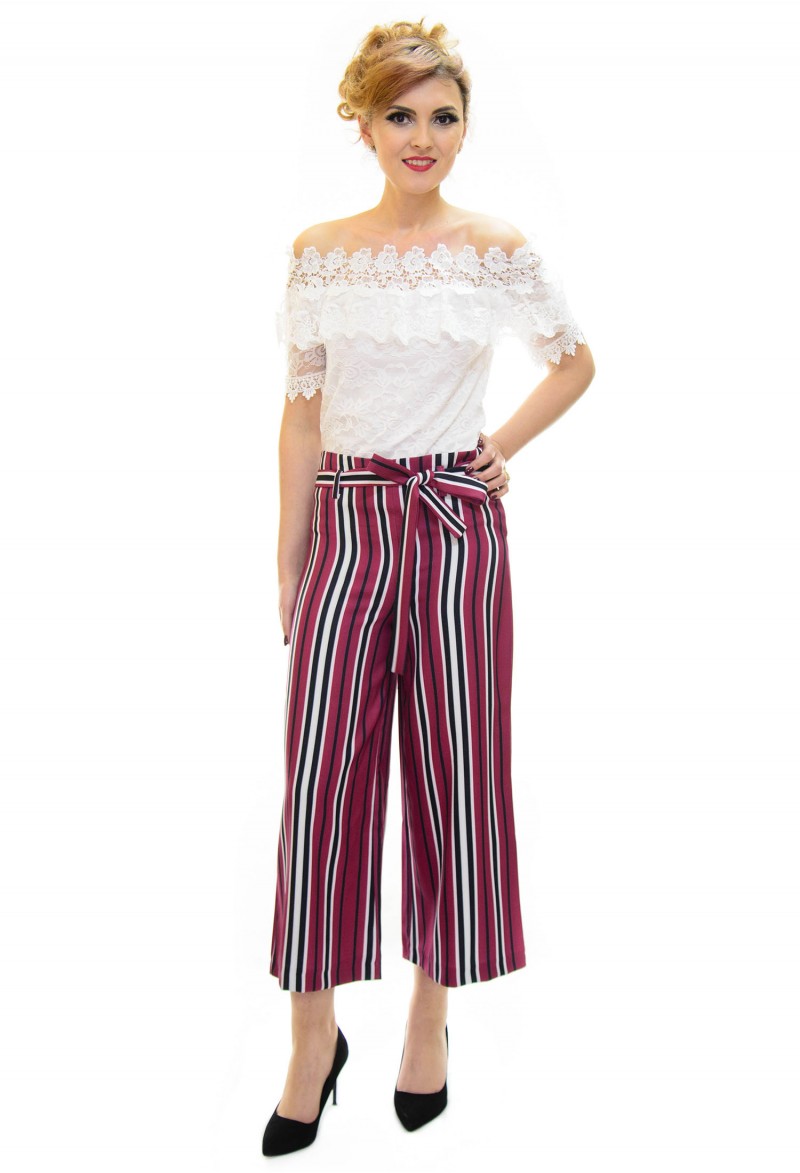 Pantaloni Culotte Modern Legacy Plum