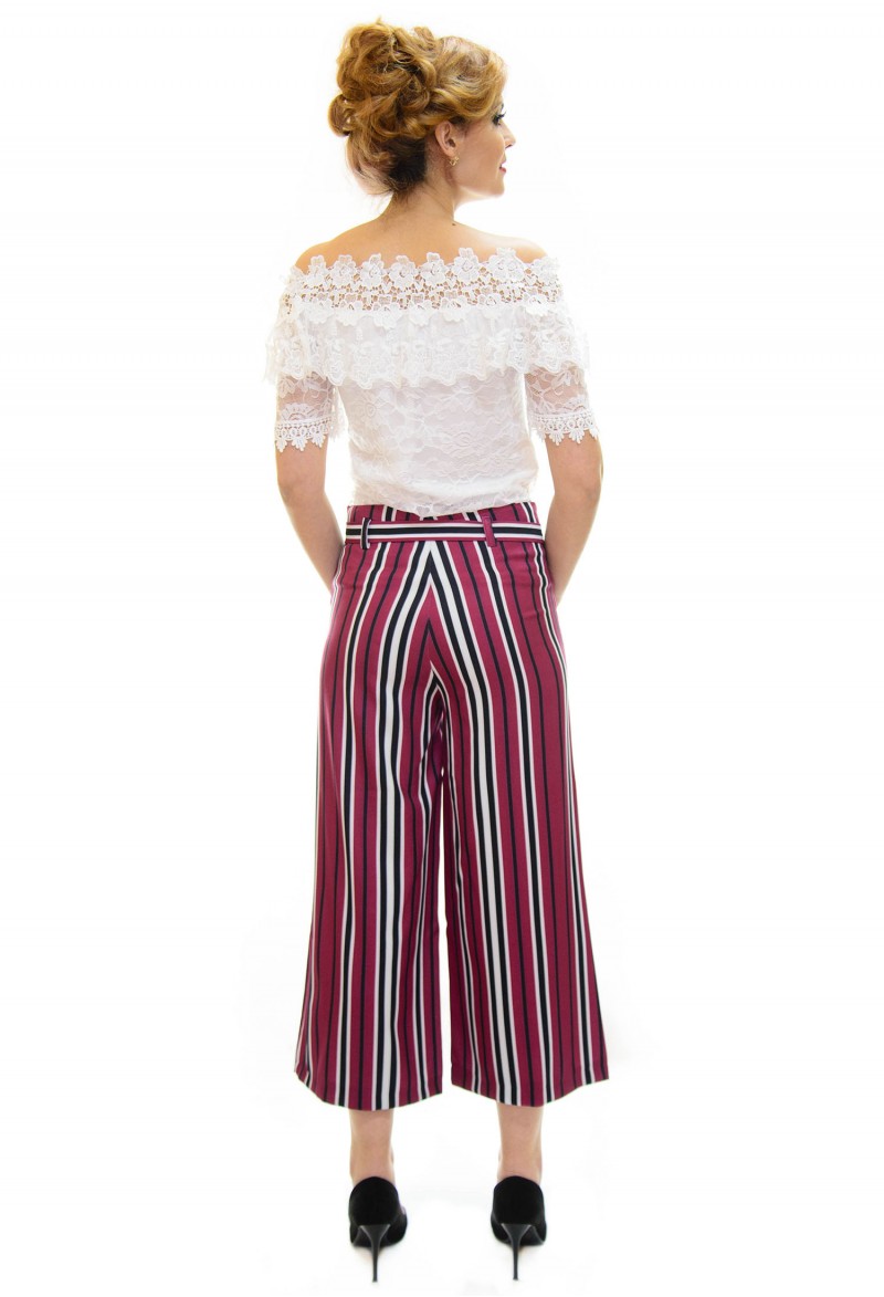 Pantaloni Culotte Modern Legacy Plum