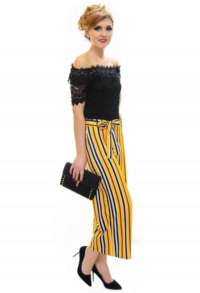 Pantaloni Culotte Modern Legacy Yellow