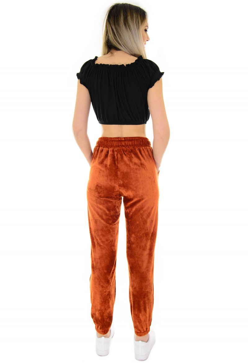 Pantaloni Winter Velvet Brown