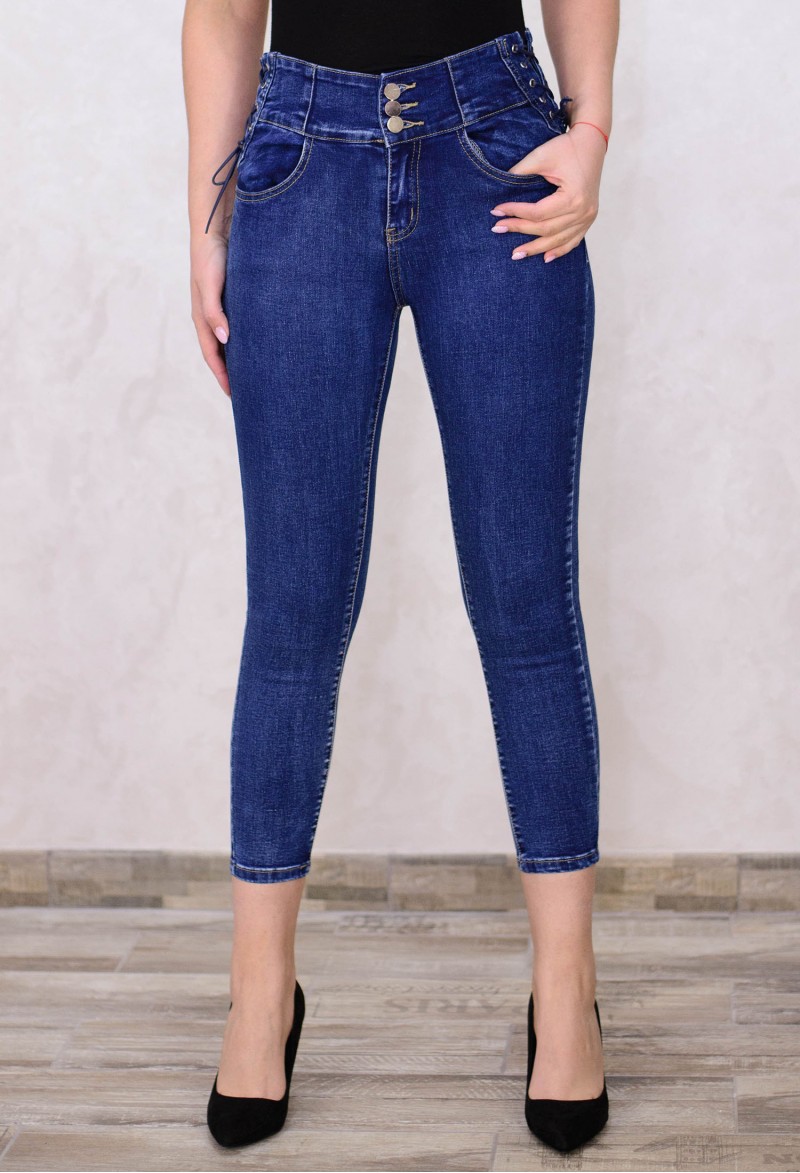 Blugi Lateral Lace DarkBlue