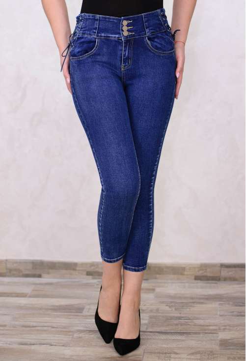 Blugi Lateral Lace DarkBlue