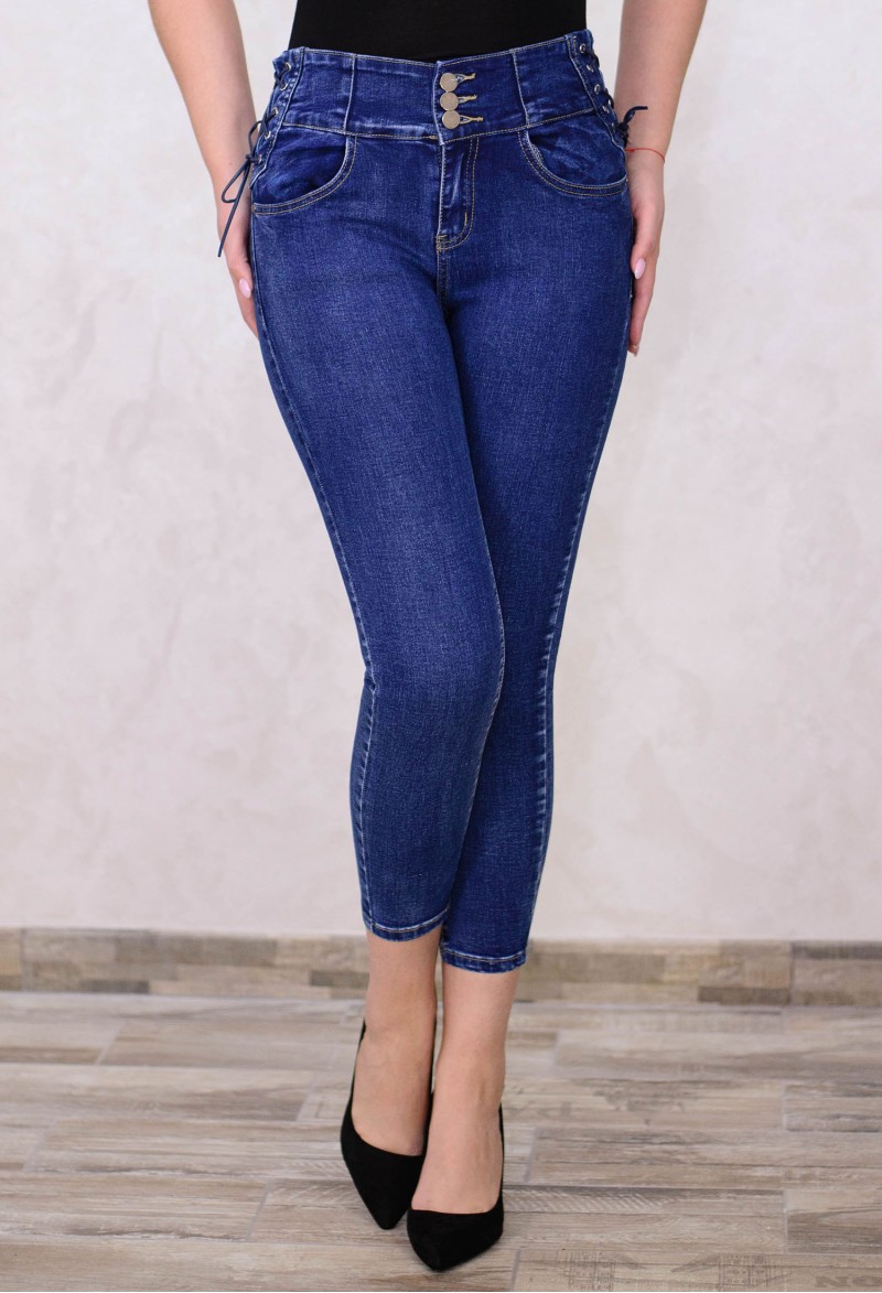 Blugi Lateral Lace DarkBlue