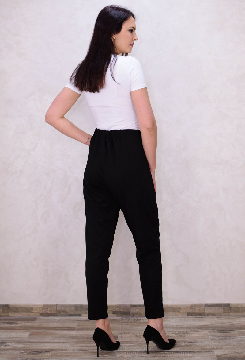 Pantaloni Silver Line Black