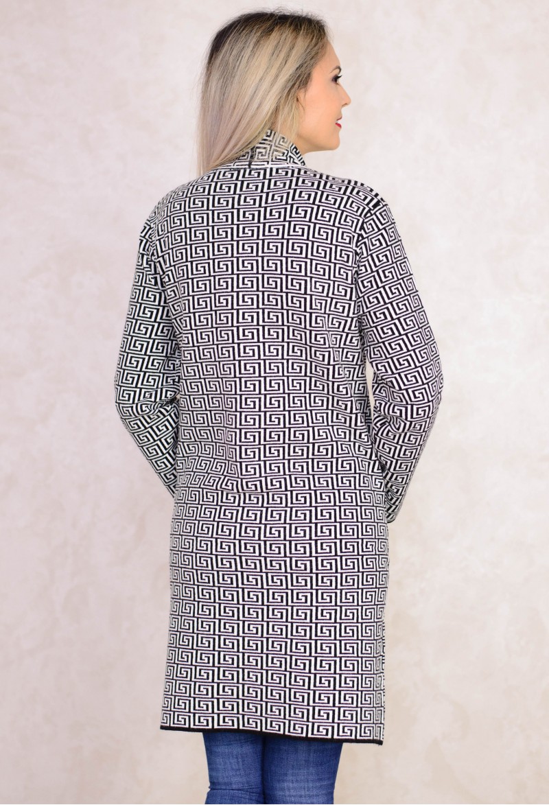 Cardigan Divine Sign White