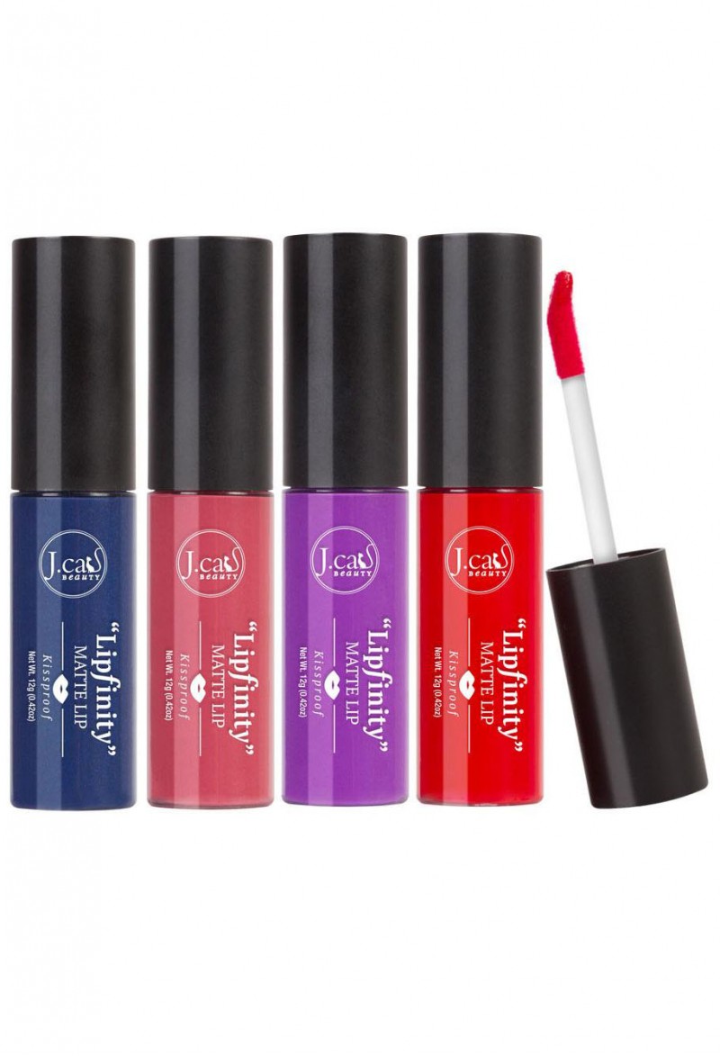 Ruj Lichid J.Cat Beauty Lipfinity Matte Lip Kissproof