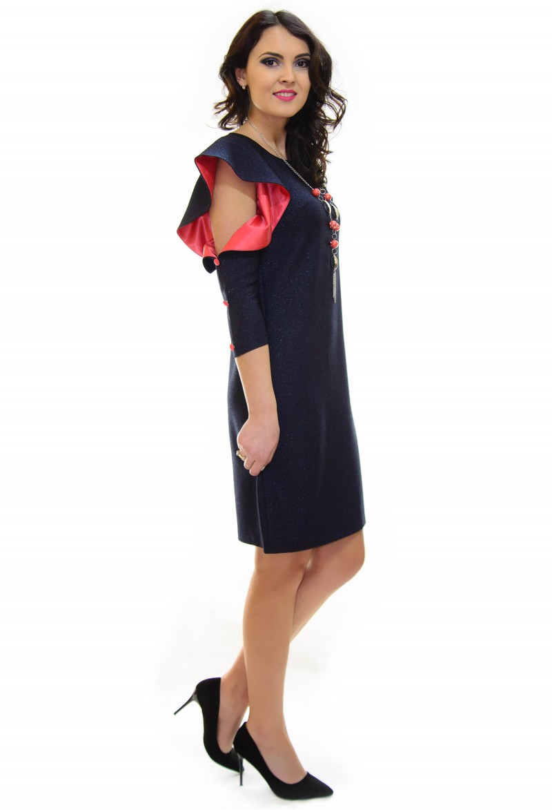 Rochie Dejavu Sparkle Past DarkBlue