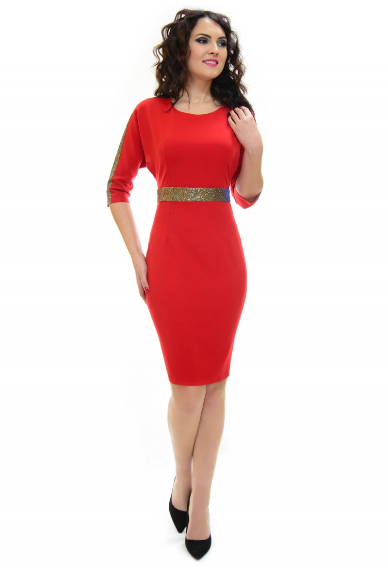 Rochie Perla Donna Intense Red