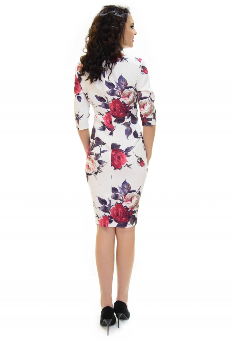 Rochie Perla Donna White Admission