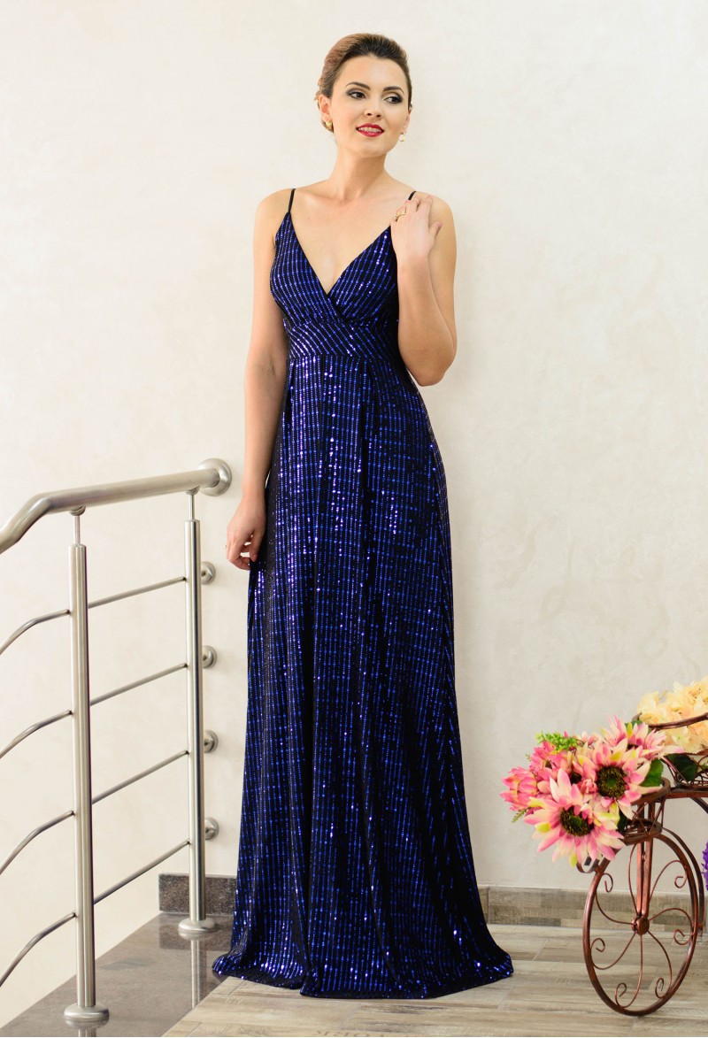 Rochie Sending Light DarkBlue