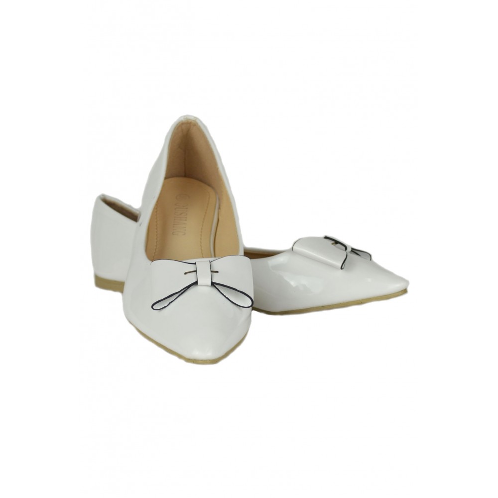 Balerini White Bow #1435