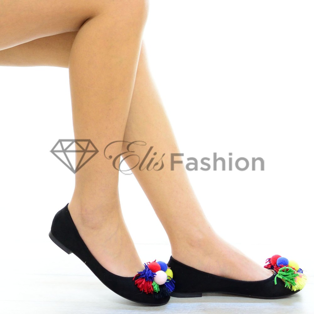 Balerini Black Fluff #4146