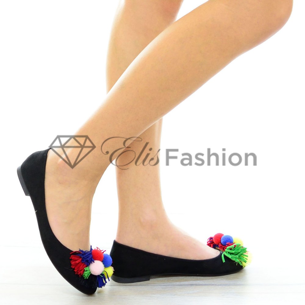 Balerini Black Fluff #4146
