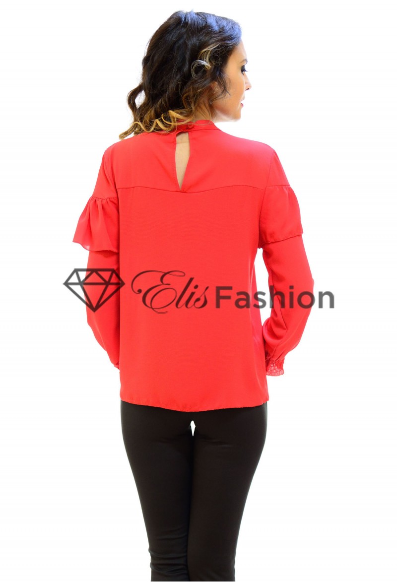 Bluza Sweet Ruffle Red