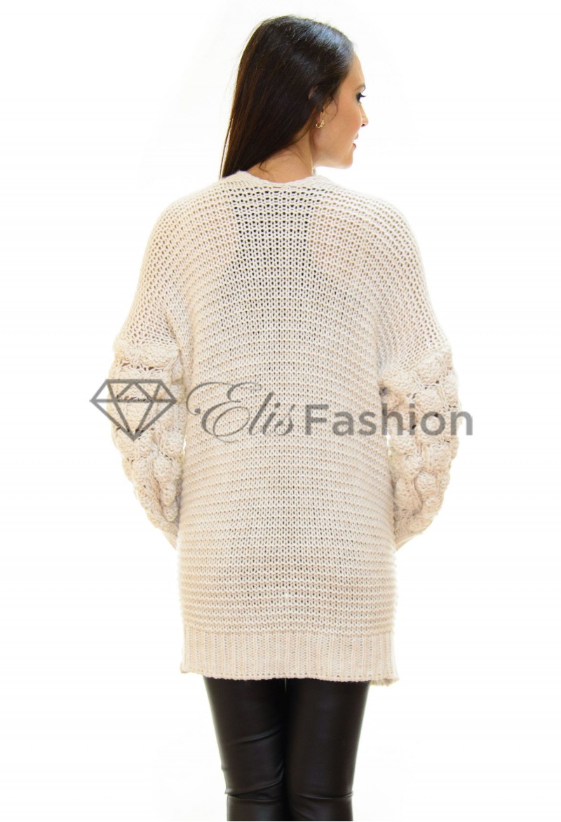 Cardigan Bubble Ivory