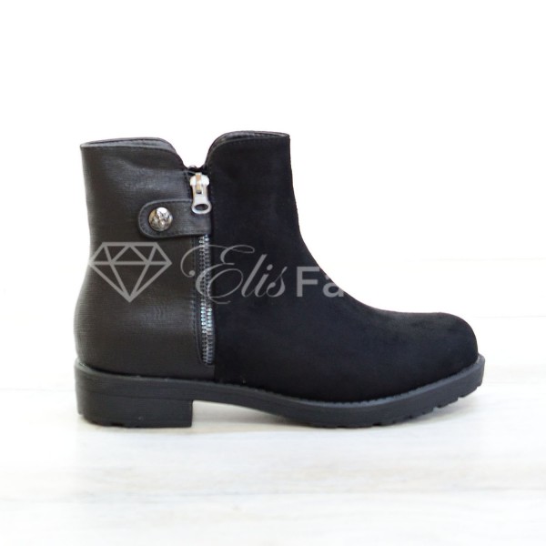 Ghete Zipper Black #2791
