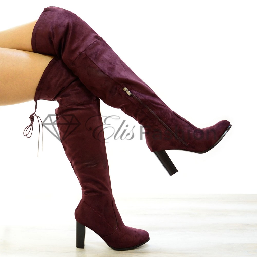Cizme Burgundy Wish #3211