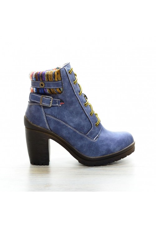 Botine Navy Winter #5323