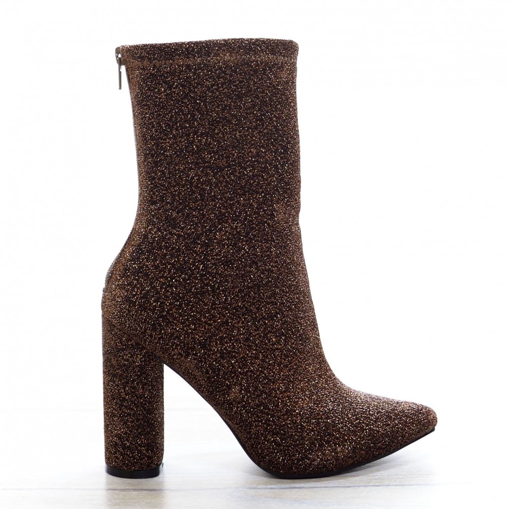 Botine Night Queen Bronze #5822