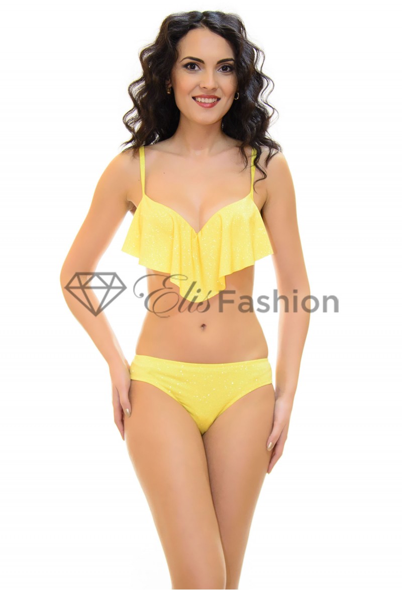 Costum de Baie Glottery Yellow
