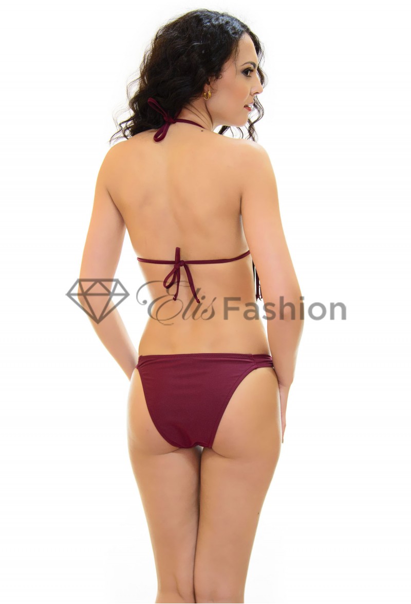 Costum de Baie Allow Burgundy