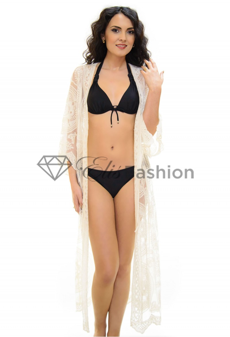 Cardigan de Plaja Lace Wise Ivory
