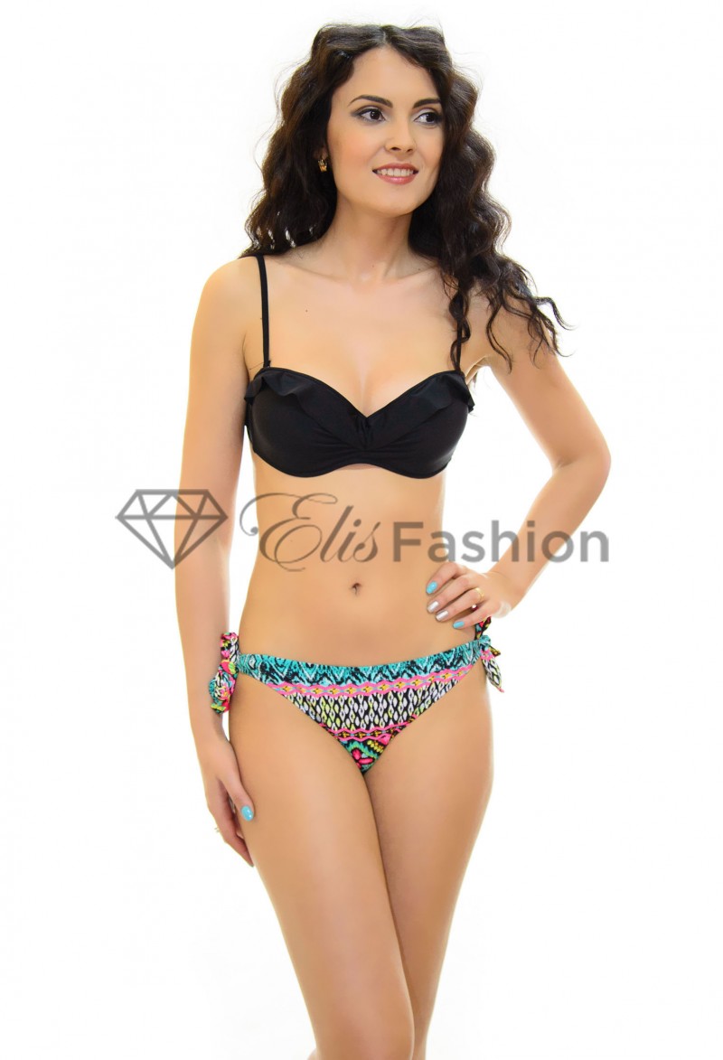 Costum de Baie Big Effect Black