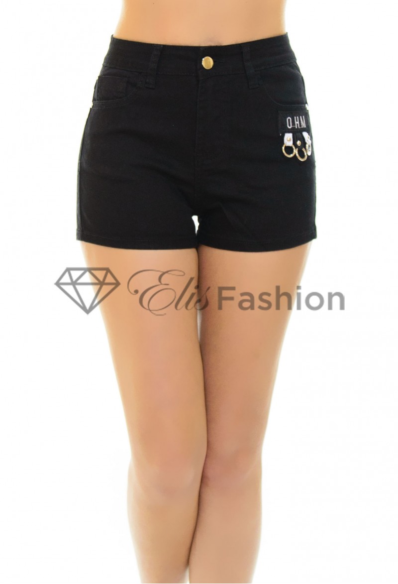 Pantaloni Scurti Black Sensation