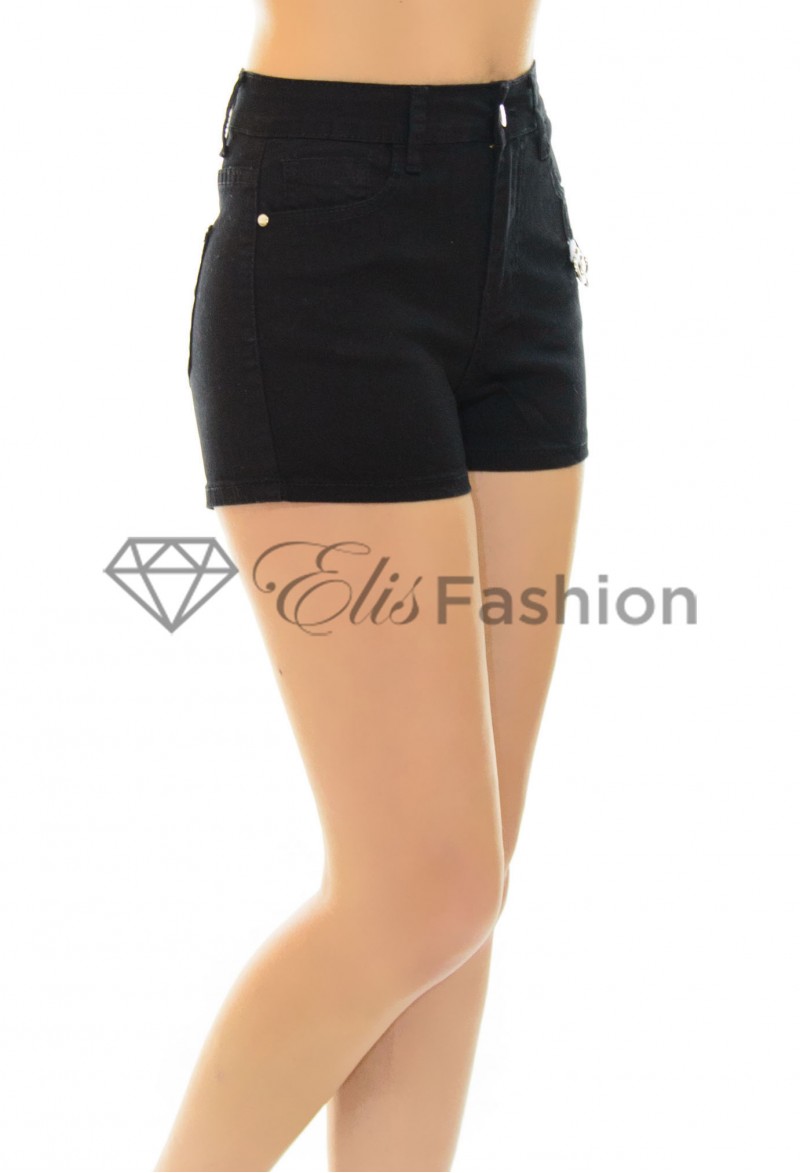 Pantaloni Scurti Black Sensation