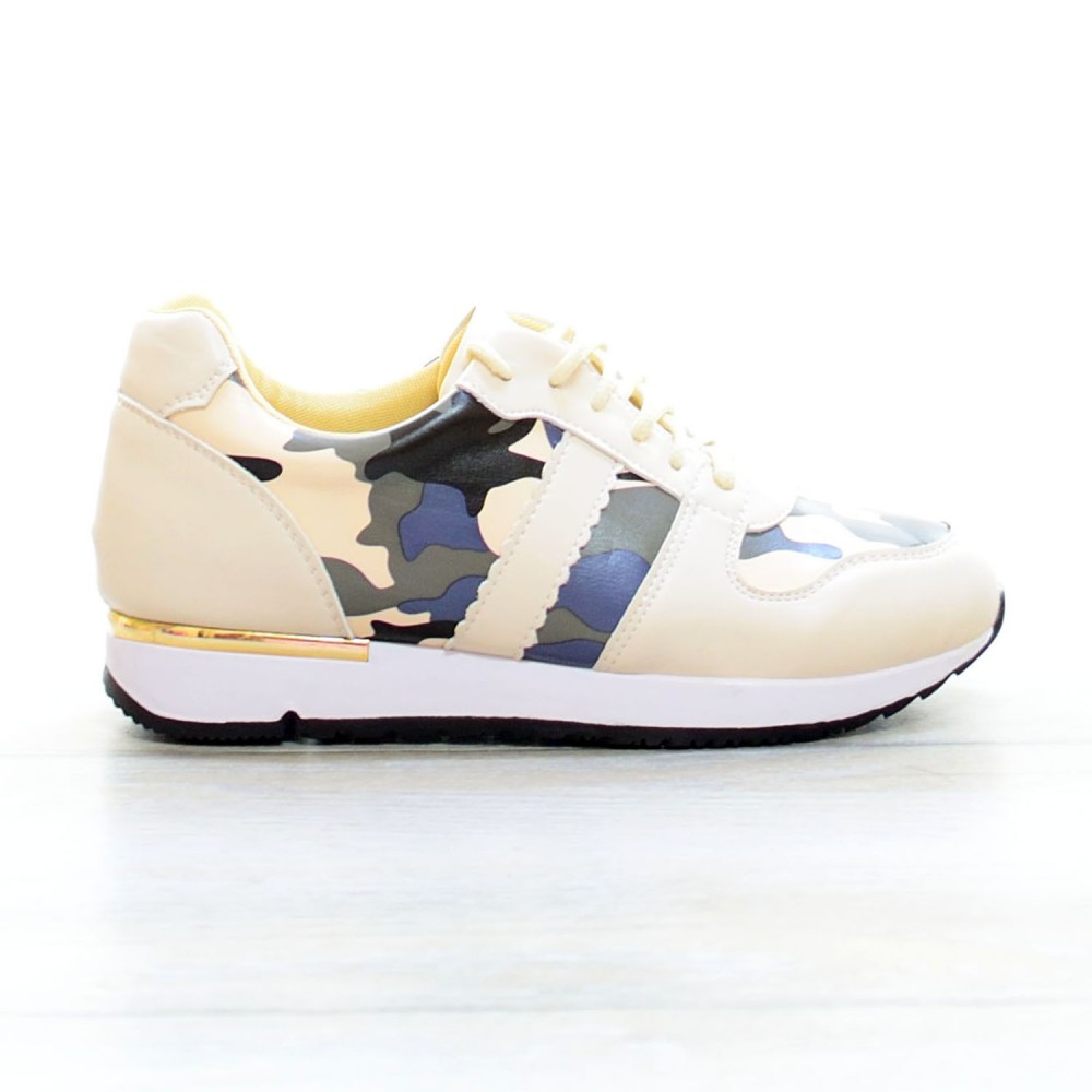 Pantofi Sport Beige Army #4151