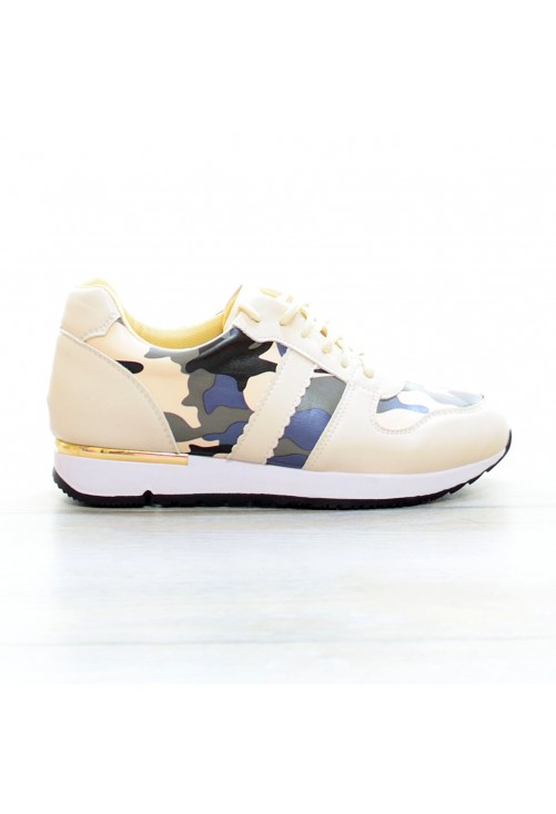 Pantofi Sport Beige Army #4151