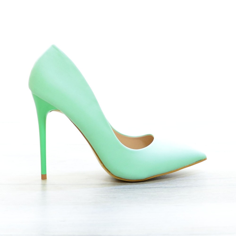 Pantofi Pastel Mint #4268