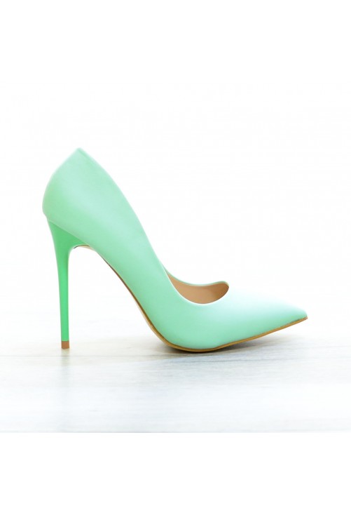 Pantofi Pastel Mint #4268