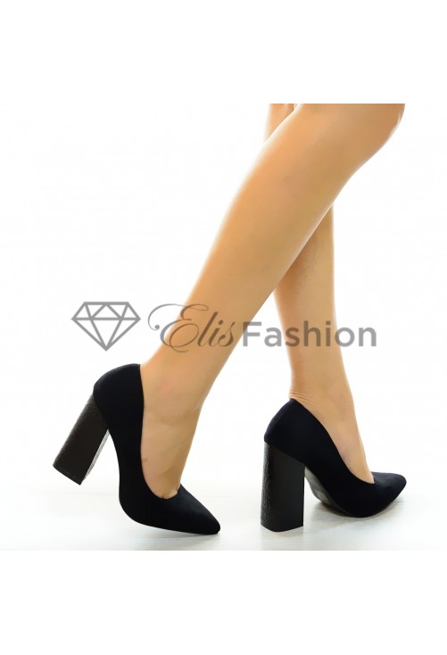 Pantofi High Black #5282
