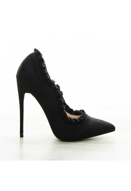 Pantofi Lovely Waves Black #7076