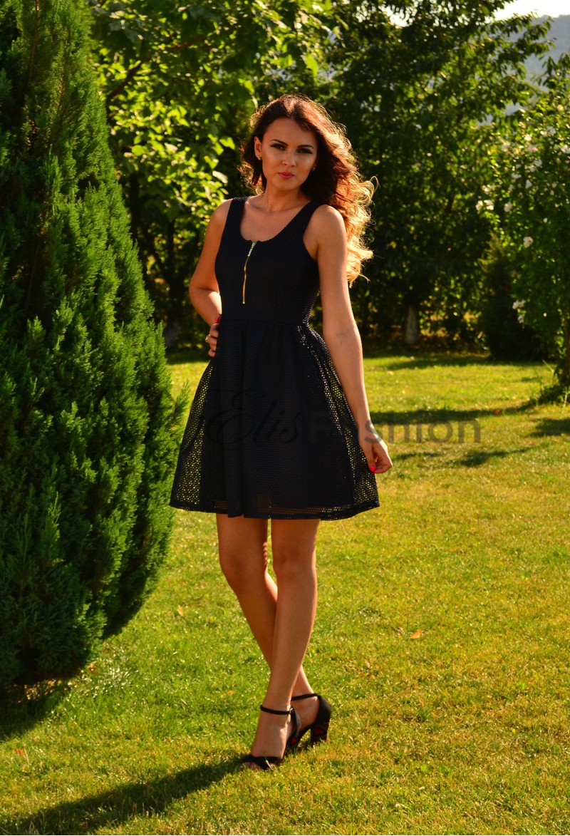 Rochie Desire Fiber DarkBlue