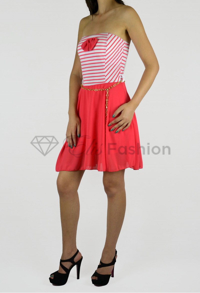 Rochie Top Bow Corai
