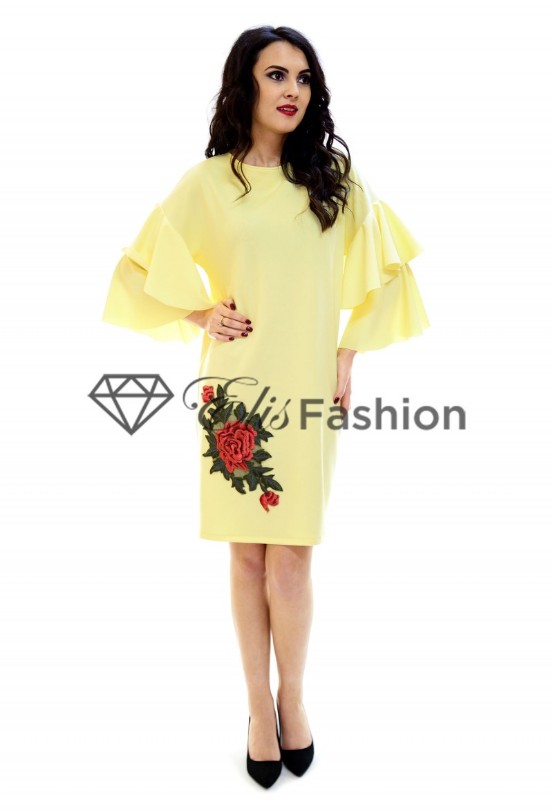 Rochie Feeling Loved Yellow