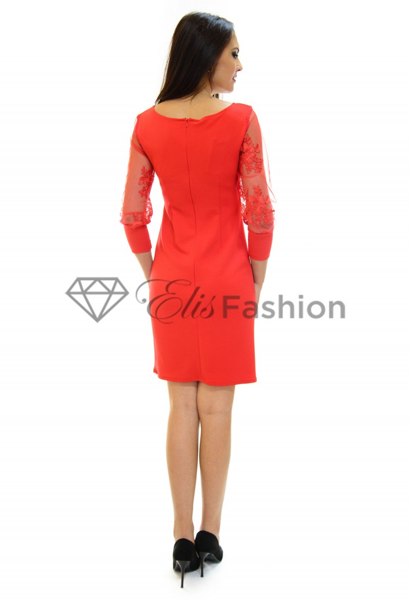 Rochie Fatale Disposition Red