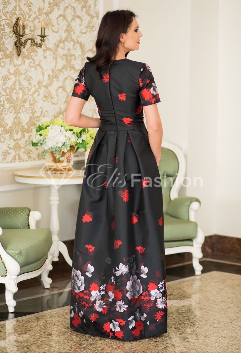 Rochie Ella Collection Embelishment Black