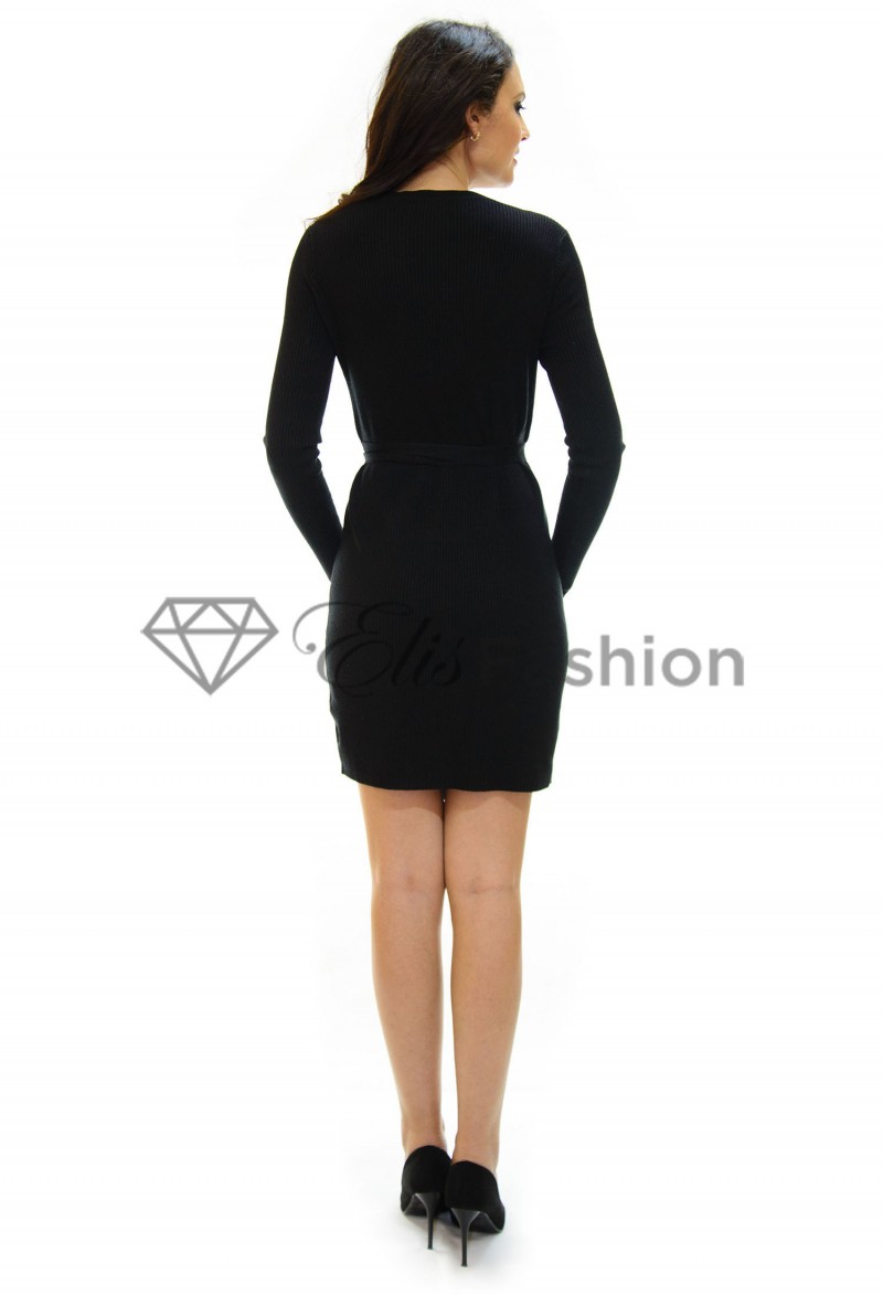 Rochie Tricotata Impulsive Beat Black