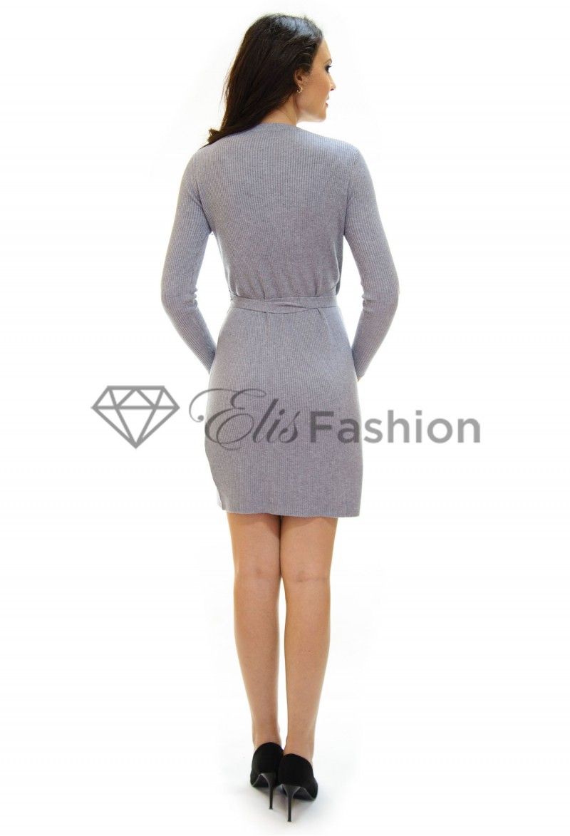 Rochie Tricotata Impulsive Beat Grey