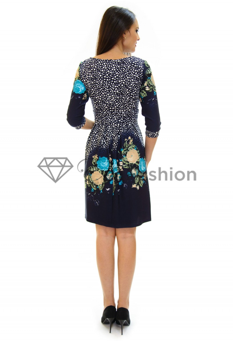 Rochie Perla Donna Right Part DarkBlue