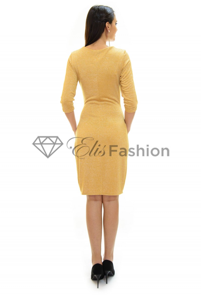 Rochie Desire More Gold