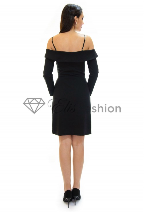 Rochie Smooth Navy Black