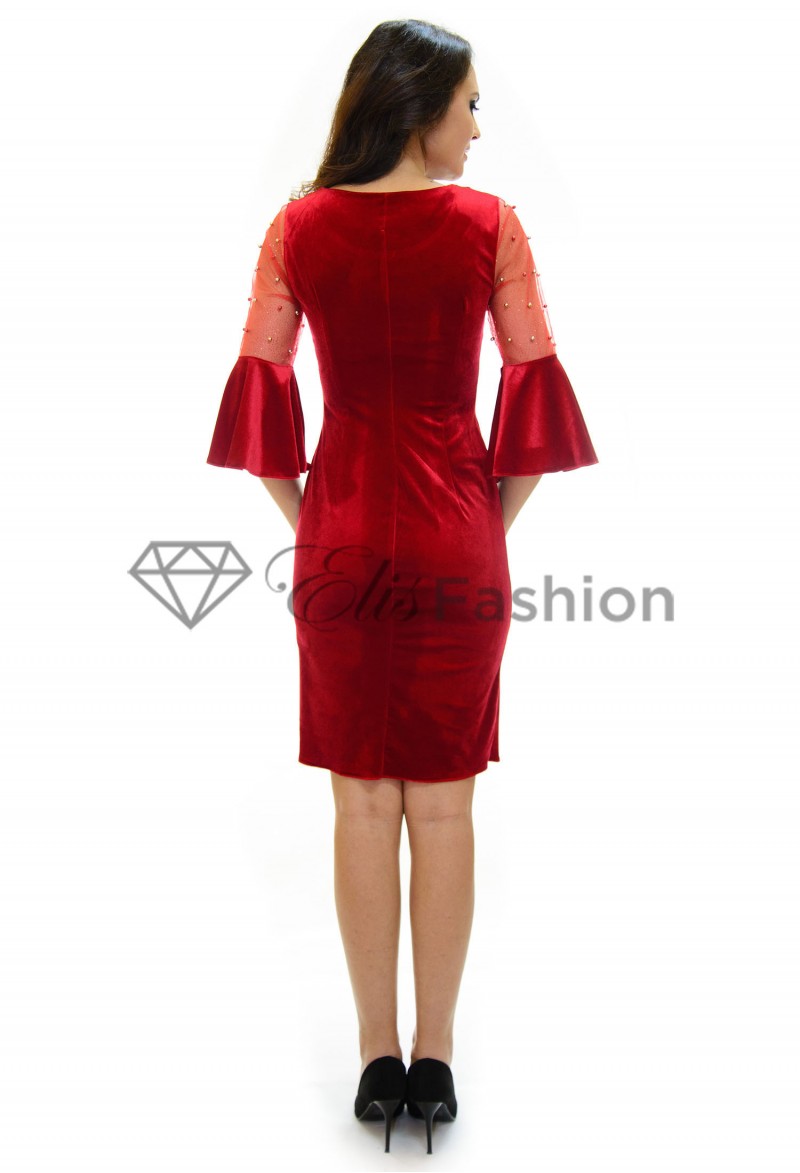 Rochie Perla Donna Rich Metal Red