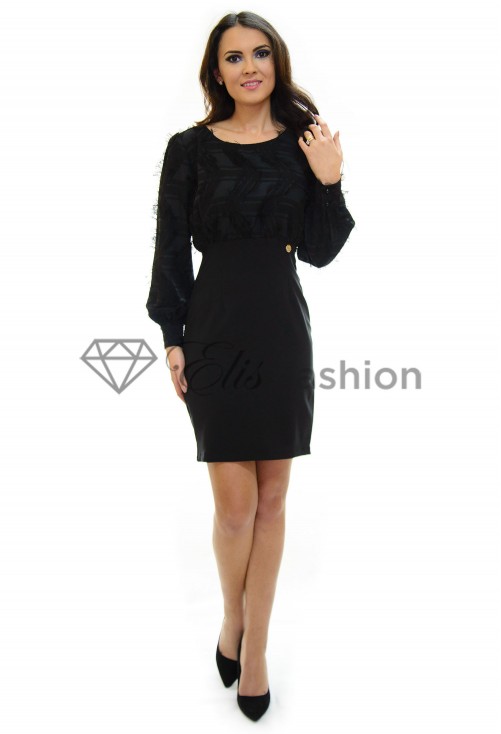 Rochie Plump Part Black