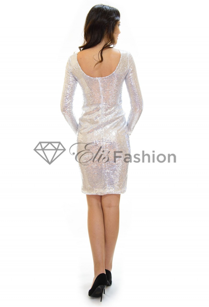 Rochie Glittering Silver