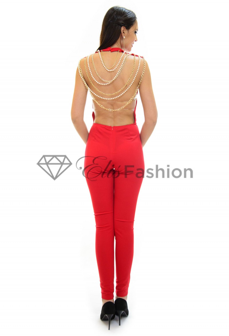 Salopeta Lady Night Red